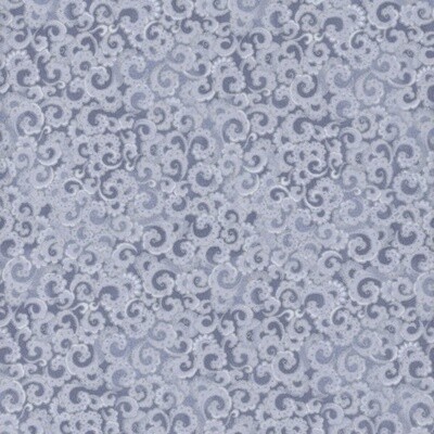 Icicle - Packed Metallic Scrolls - Mist