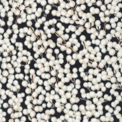 Holiday Flourish - Snow Flower - Berries - Night