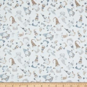 Snow Gnomes Tossed white