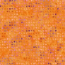 Spooky Hallow - Stars and Moon - Orange