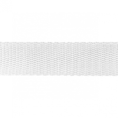 1&quot; Polypro Webbing - White