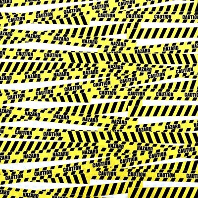 Caution Tape - Yellow/Black
