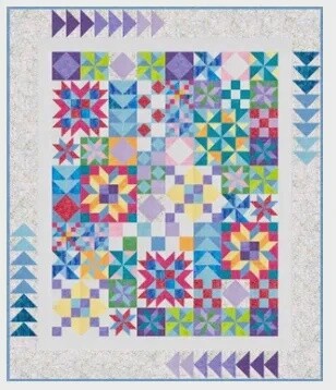Symphony Quilt Kit - Bright Colorway