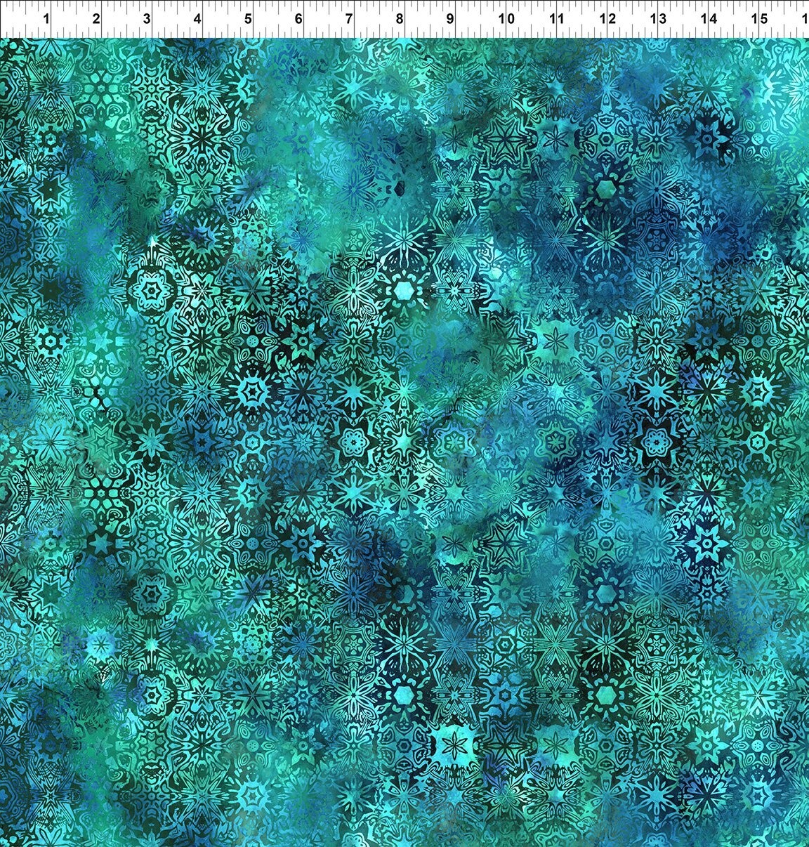 Impressions -Teal Mandala