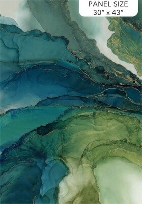 Midas Touch - Teal/Green Panel