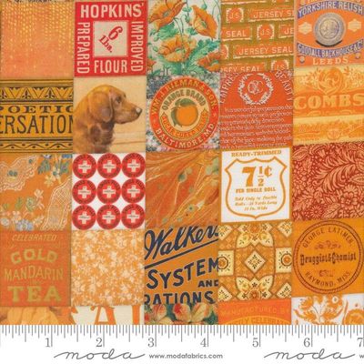 Curated in Color by Catche Holden - Orange Patchwork