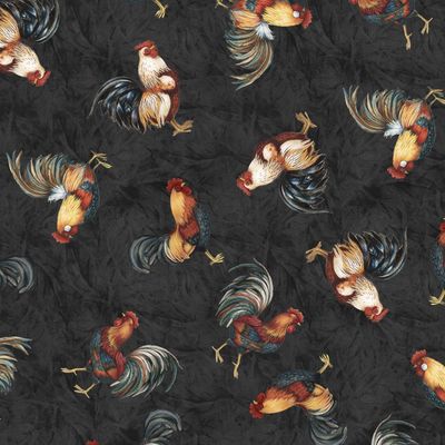 Garden Gate Roosters - Small Chickens - Black