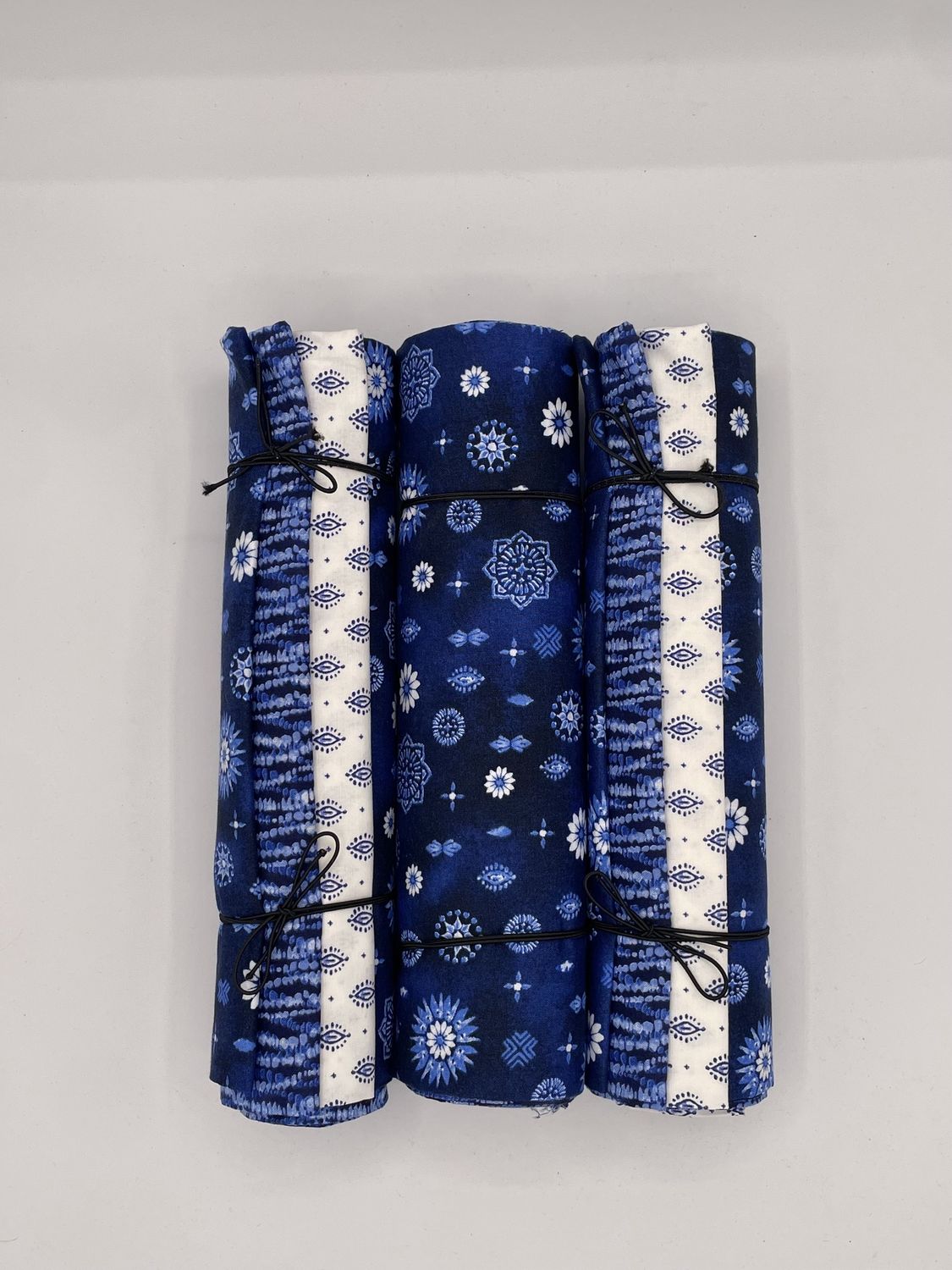 3 Yard Bundles - Blue Medallions
