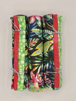 3 Yard Bundle -Tropical Leaves