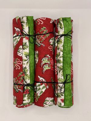 3 Yard Bundle -Christmas Boots