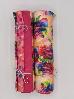 3 Yard Bundle  - Multi-color Roses