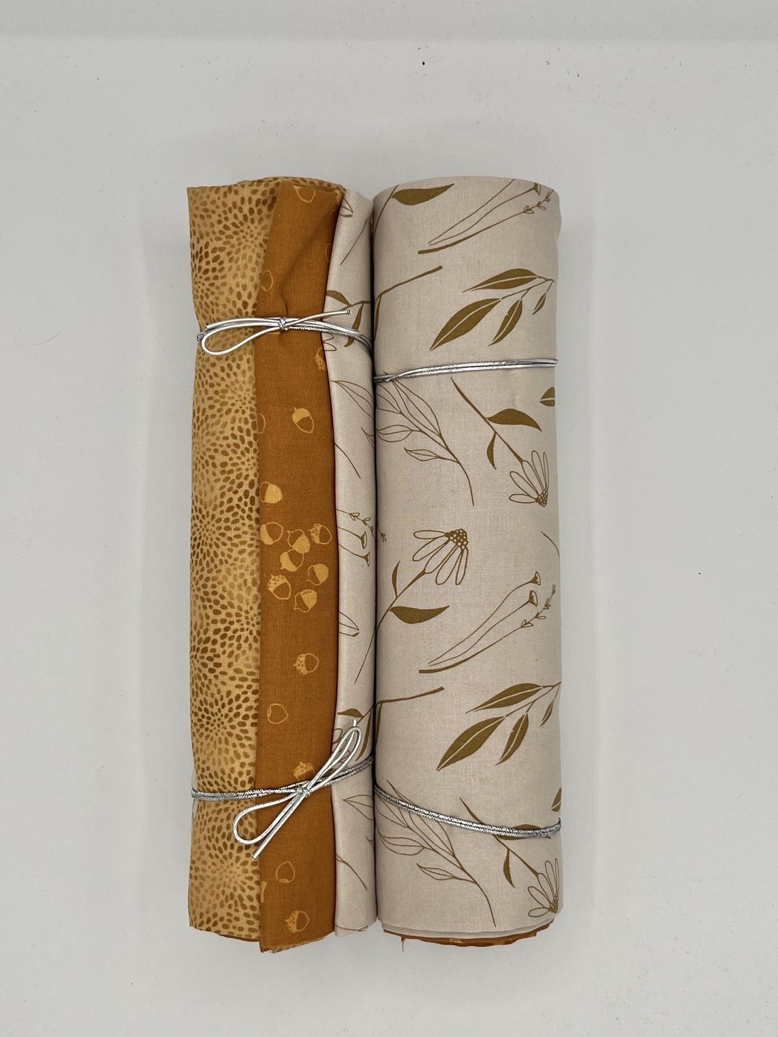 3 Yard Bundle - Mustard Acorn