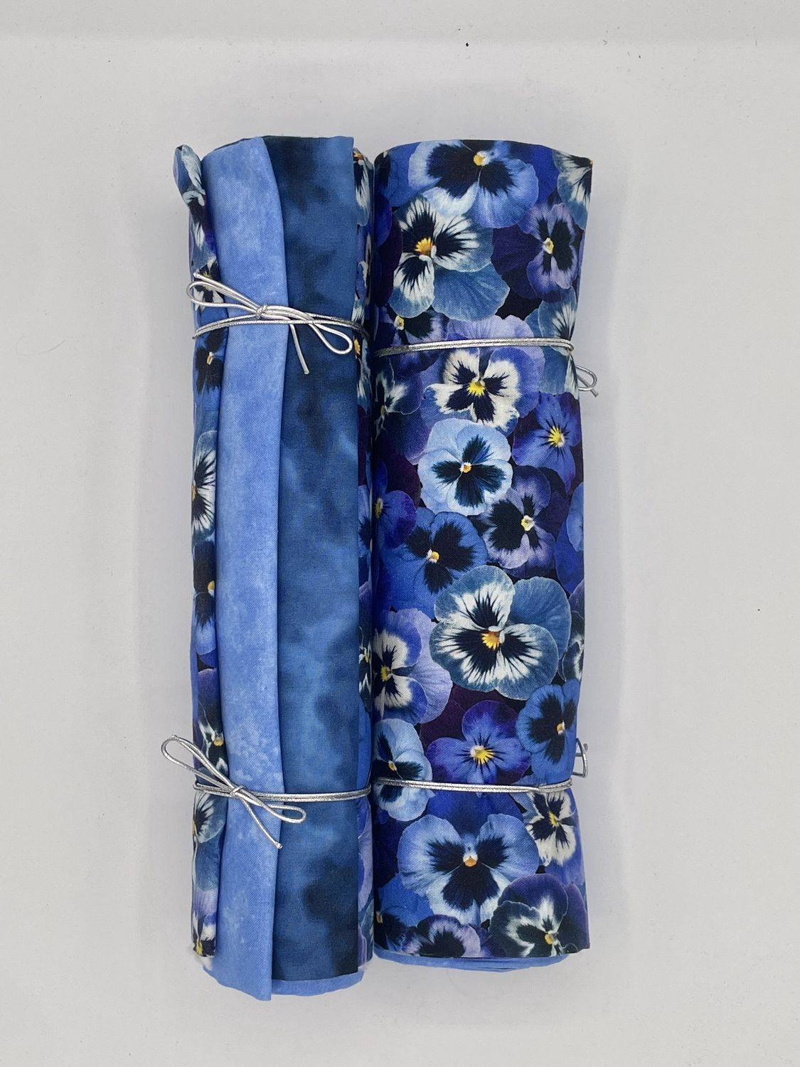 3 Yard Bundle - Blue Flowers