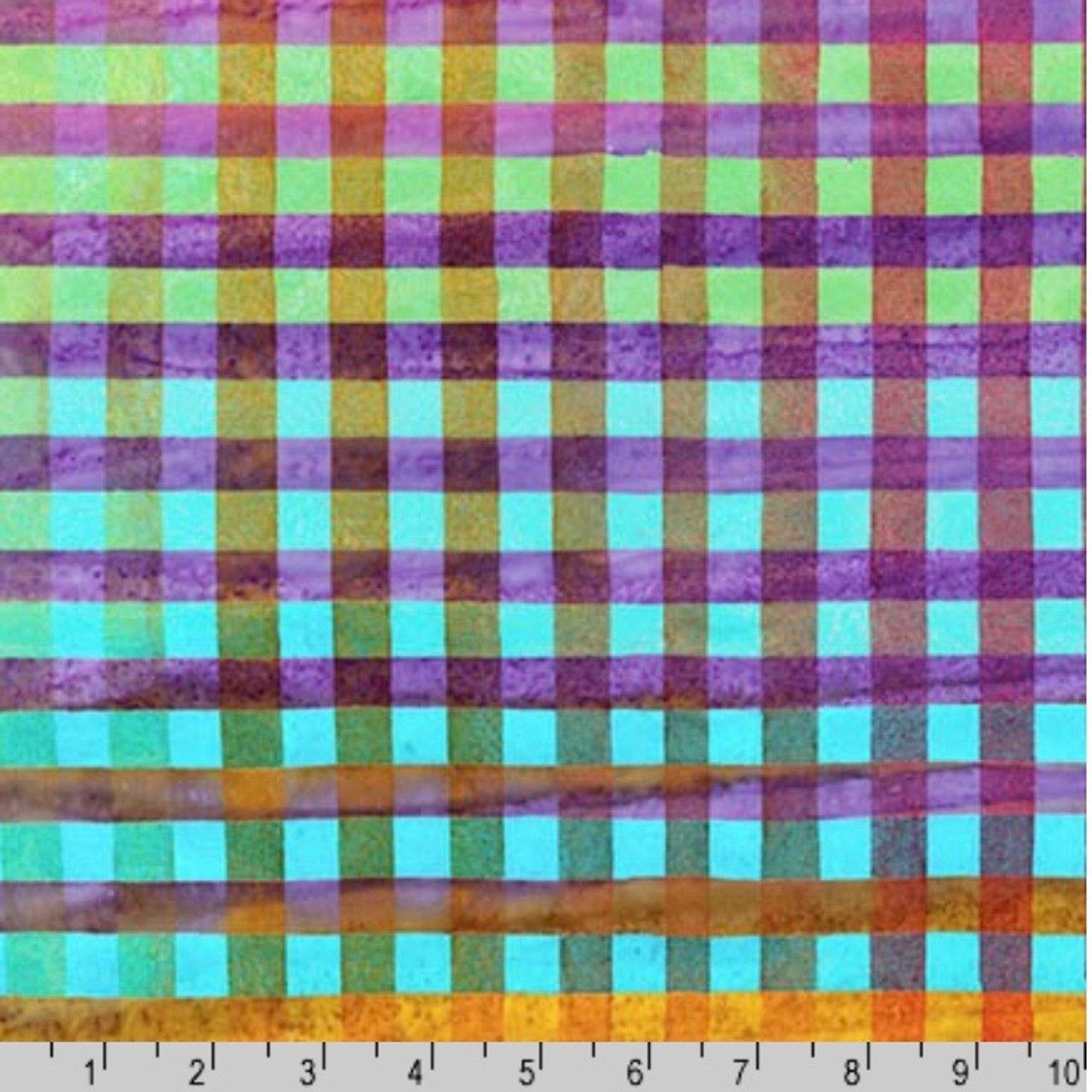 Hand Painted Gingham - Celebration