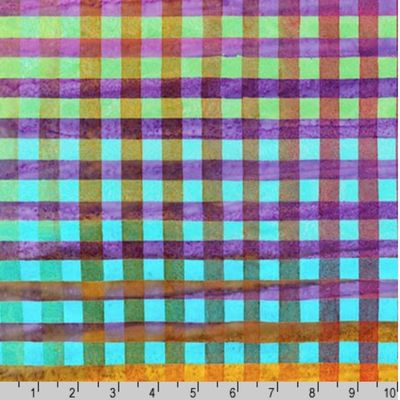 Hand Painted Gingham - Celebration