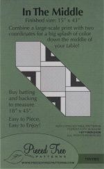 Pieced Tree Patterns - In The Middle