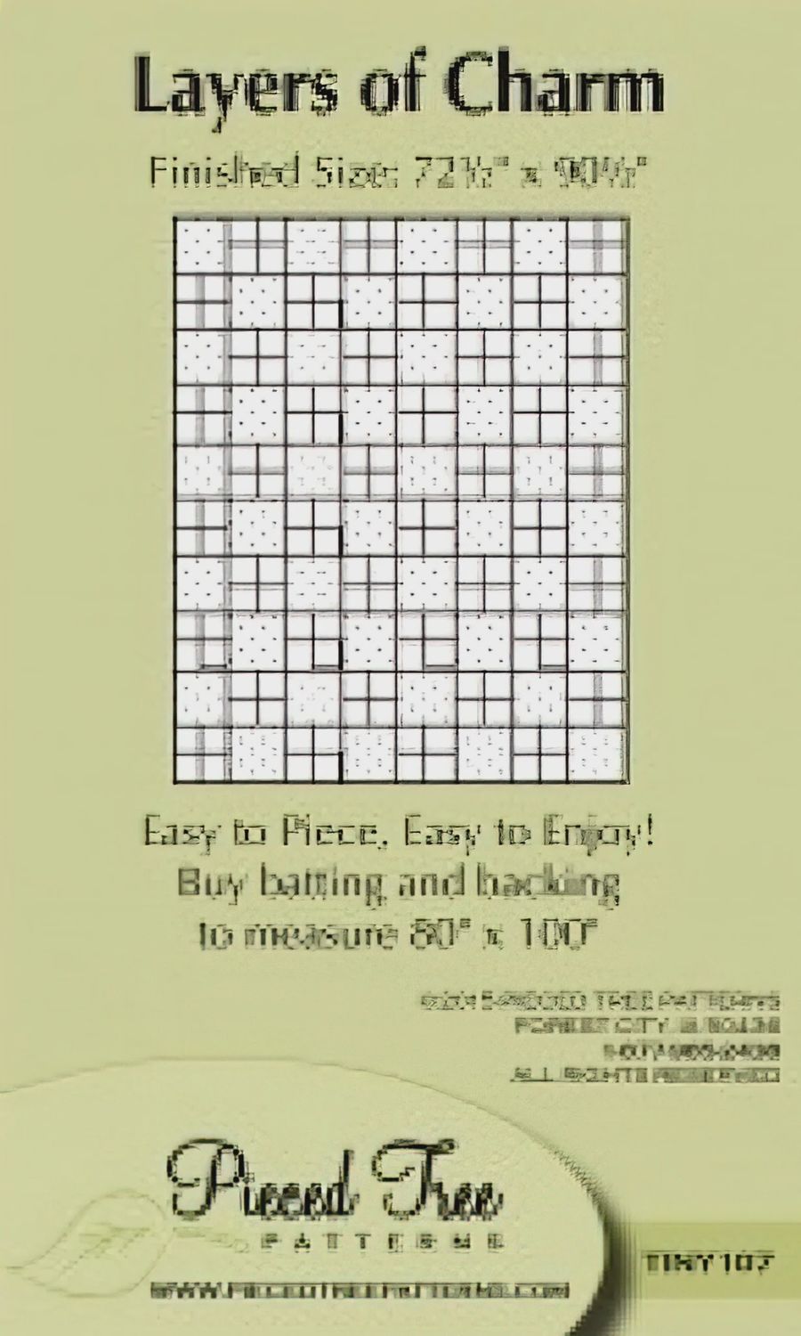 Pieced Tree Patterns - Layers of Charm