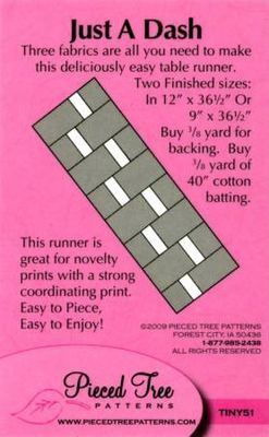 Pieced Tree Patterns - Just A Dash