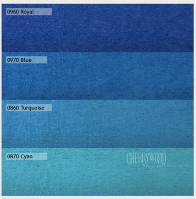 Cherrywood Hand Dyed FQ Bundle - Van Gogh Medley