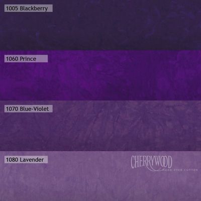 Cherrywood Hand Dyed FQ Bundle - Prince Medley