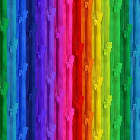 Sewing Room - Zipper Stripe - Bright