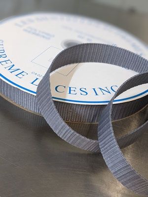 1&quot; Polypro Webbing - Light Grey