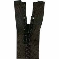 26&quot; 65cm - Separating Zipper Two Way - Black