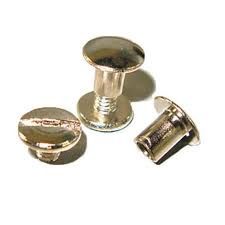 Chicago Screws Pack - Medium- 1/4 post - Nickel