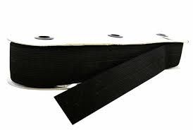 Belting Elastic Black 38mm x 17m