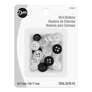 Dritz Shirt Buttons