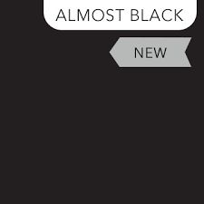 Northcott Colorworks Solid - Almost Black