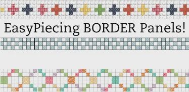 Easy Piecing Border Panel Grid Panel 2&quot;