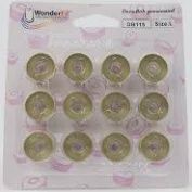 Decobob Prewound Bobbins - Taupe - 115 - Size L