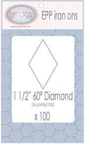 EPP10  - Diamond - 1 1/2&quot; - 100 pieces