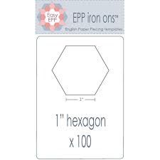 EPP04 - Hexagon 1&quot; 100 Pieces