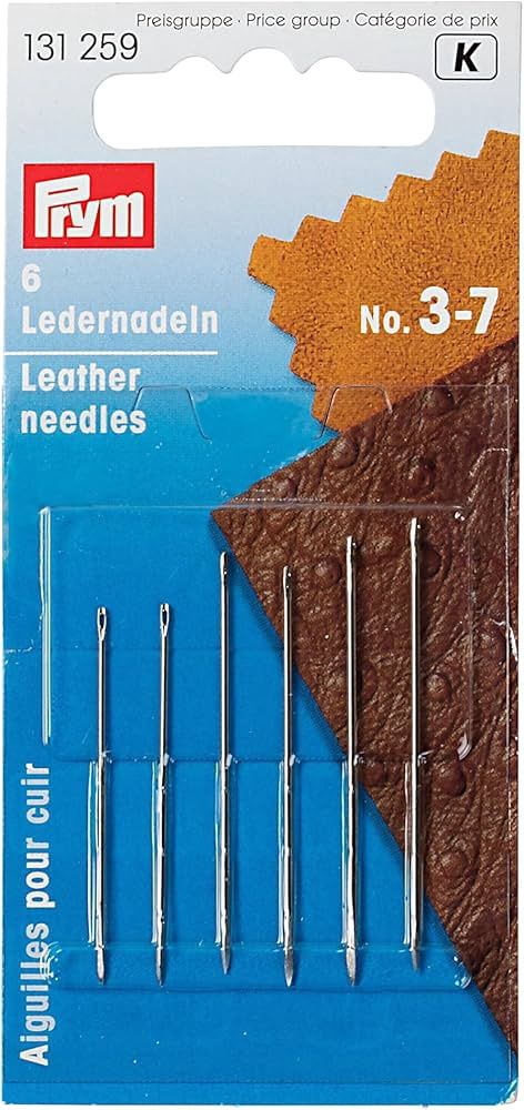 Prym Leather Needles - No. 3-7