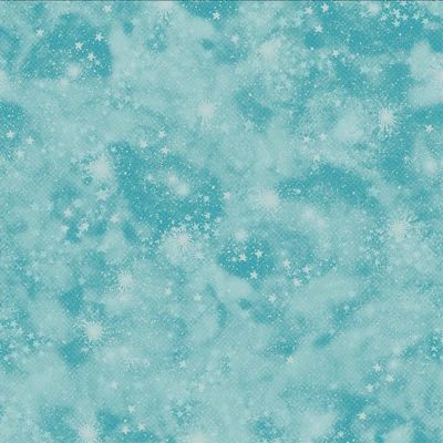 Fun Flannels - Stars - Turquoise