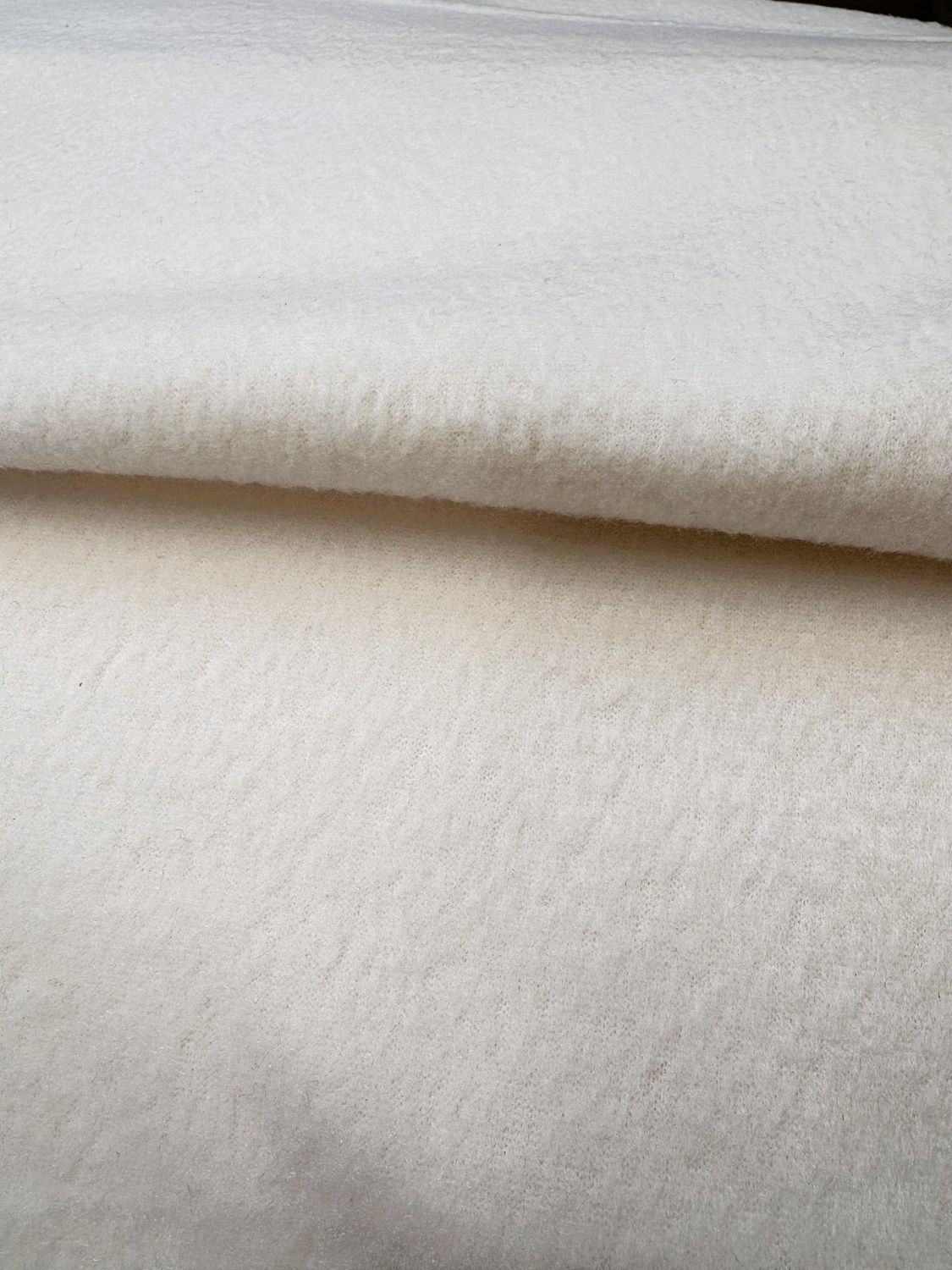 Solid Polyester Fleece - 60&quot; Wide - Cream
