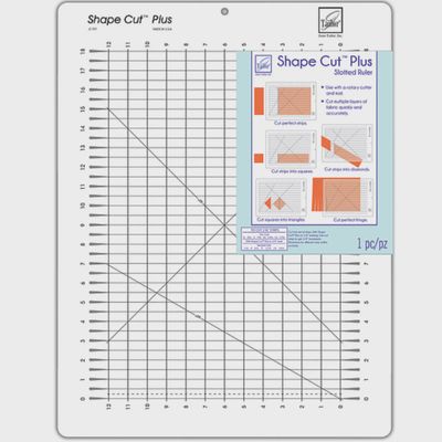 June Tailor - Shape Cut Plus slotted ruler