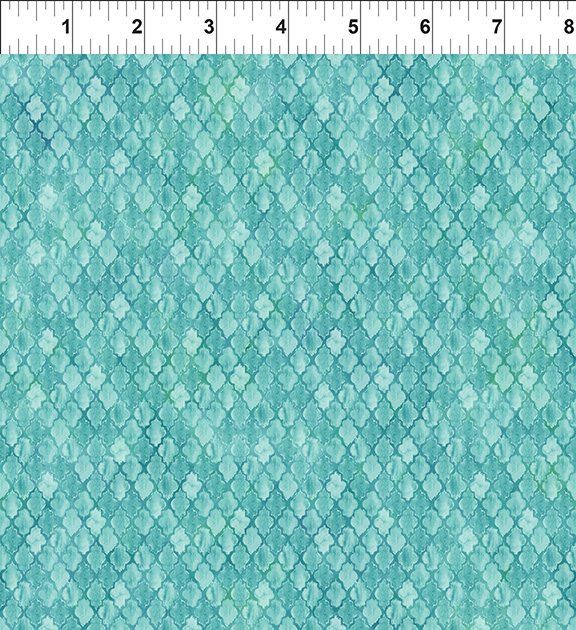 Butterfly Fantasy - Blue Lattice