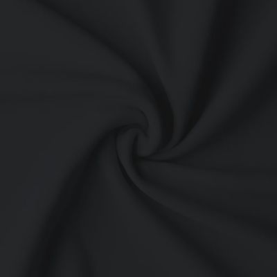 Cotton Single Jersey Knit - Solid Black