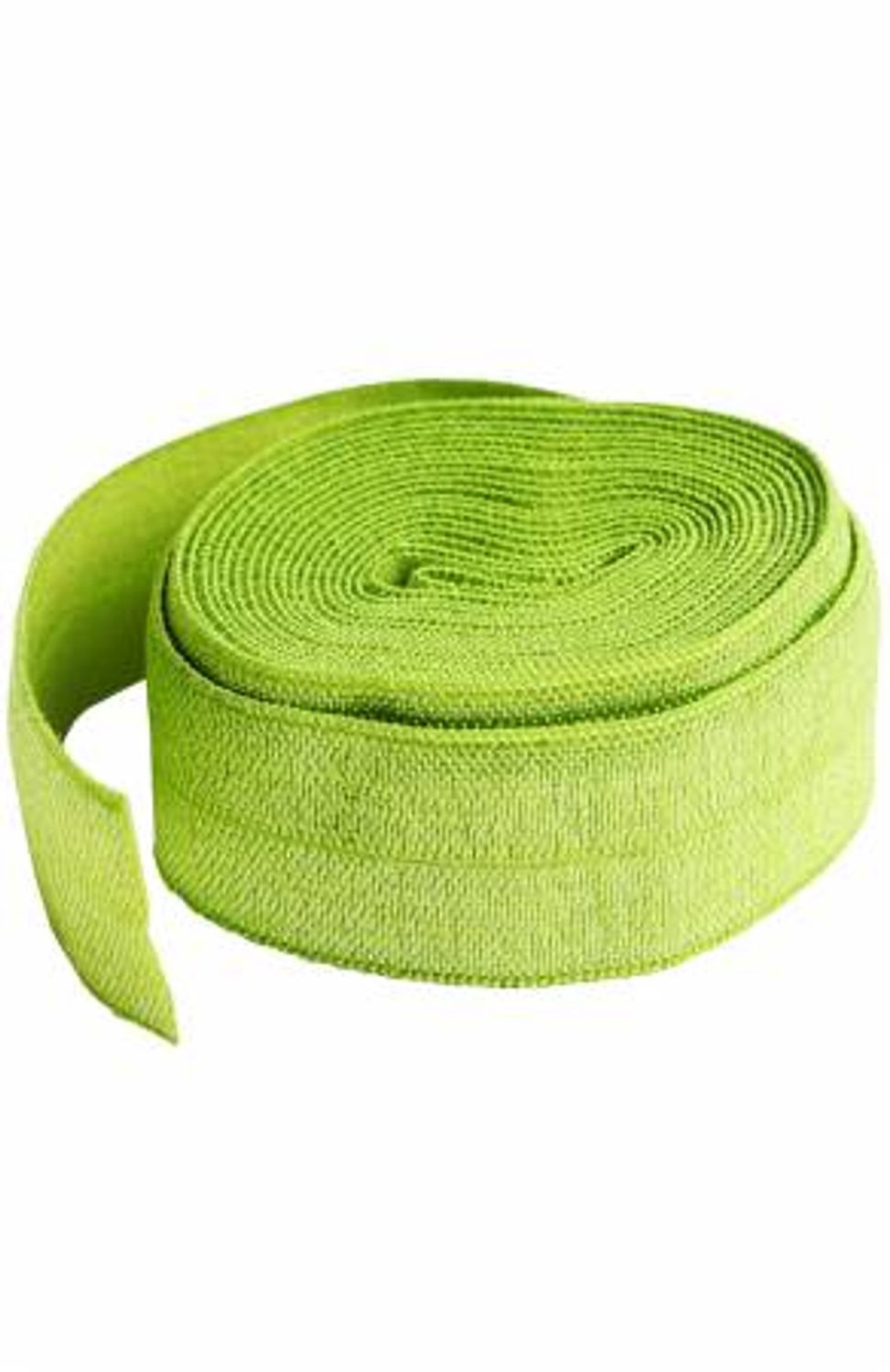 Fold Over Elastic - Apple Green
