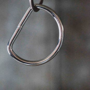 D Rings 32mm - 1-1/4&quot; - Nickel