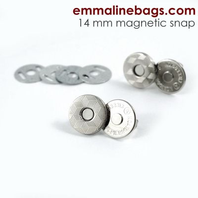 Magnetic Closure 9/16&quot; Slim Nickel
