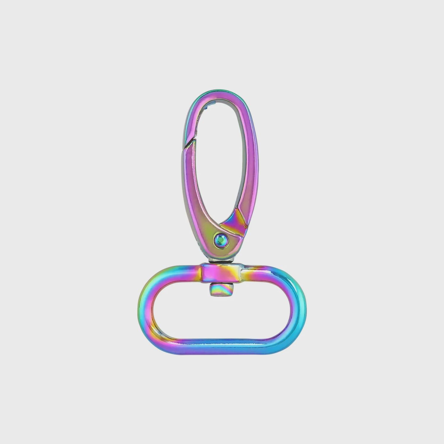 Swivel Snap Hook - 2 Pack - Iridescent 1.5&quot;