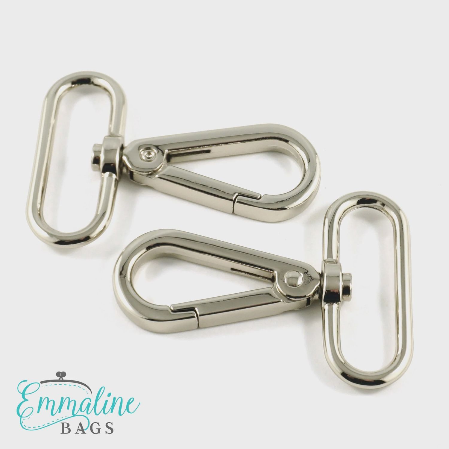 Swivel Snap Hook 1" - 25mm Nickel Finish