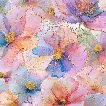 Flourish - Pastel Flower