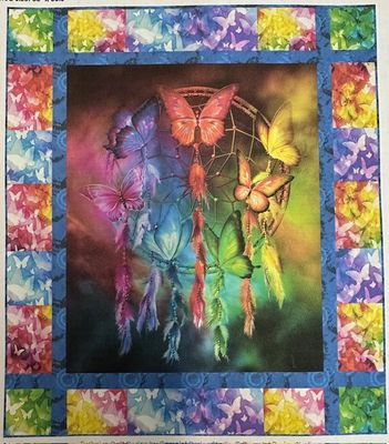 Rainbow Dreams Panel Quilt Kit