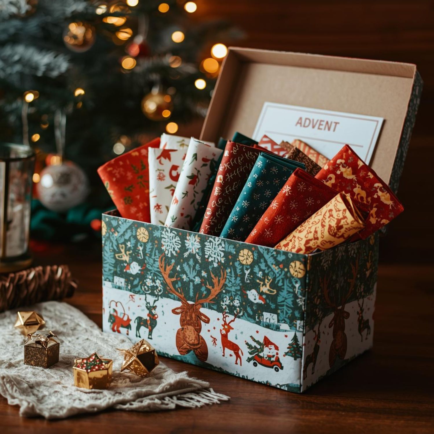 25 Days of Fat Quarter Advent Box