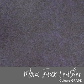 Mora Faux Leather - Grape